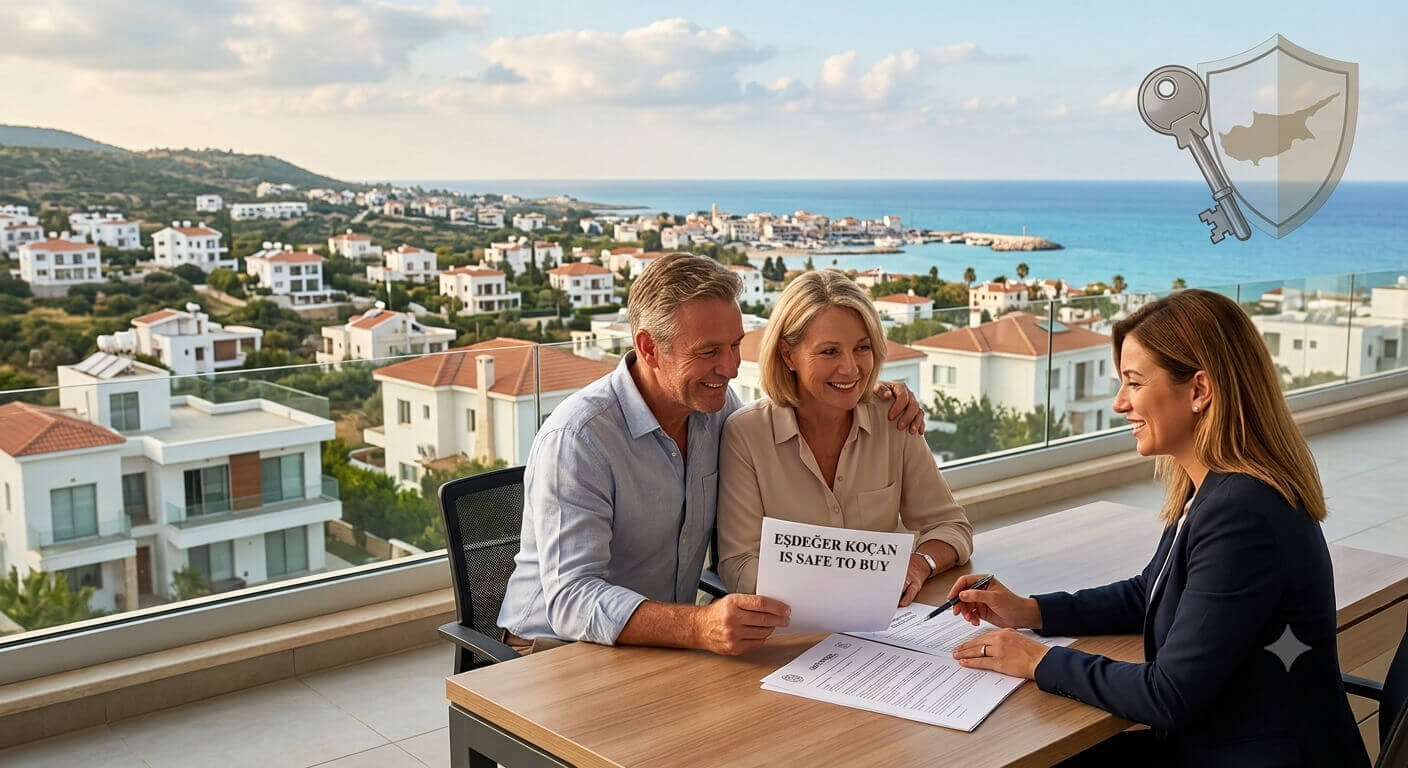 Exchange Title Deeds Safe to Buy in North Cyprus
