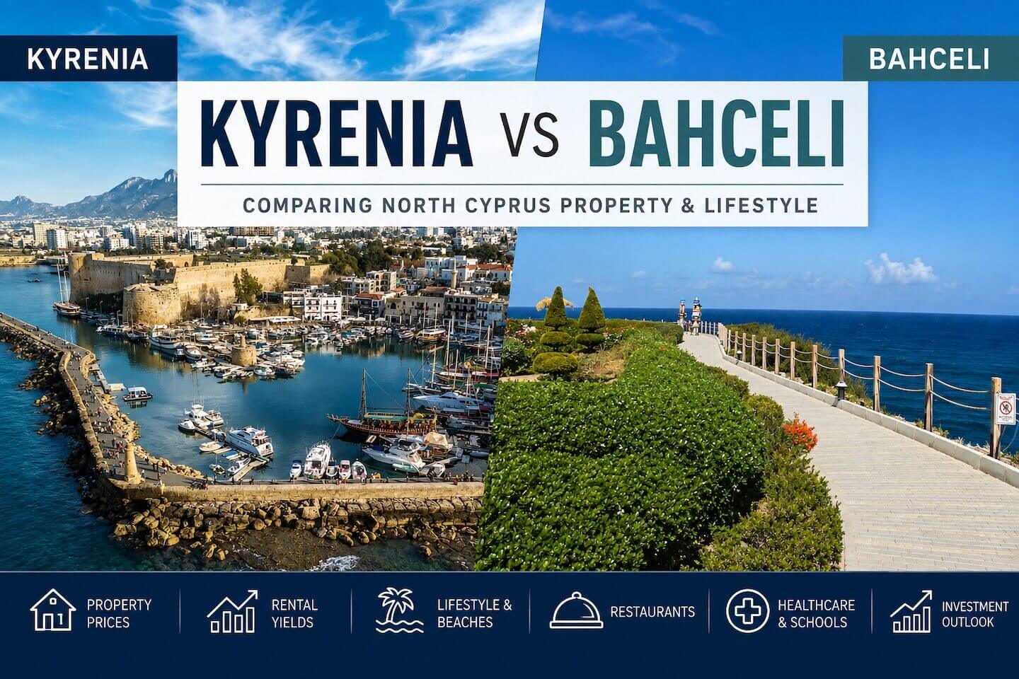Kyrenia vs Bahceli - North Cyprus Property