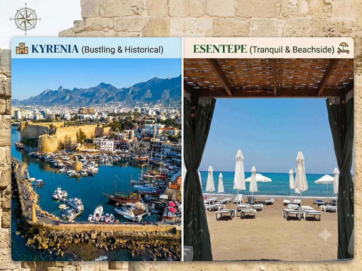 Kyrenia vs Esentepe - North Cyprus Property