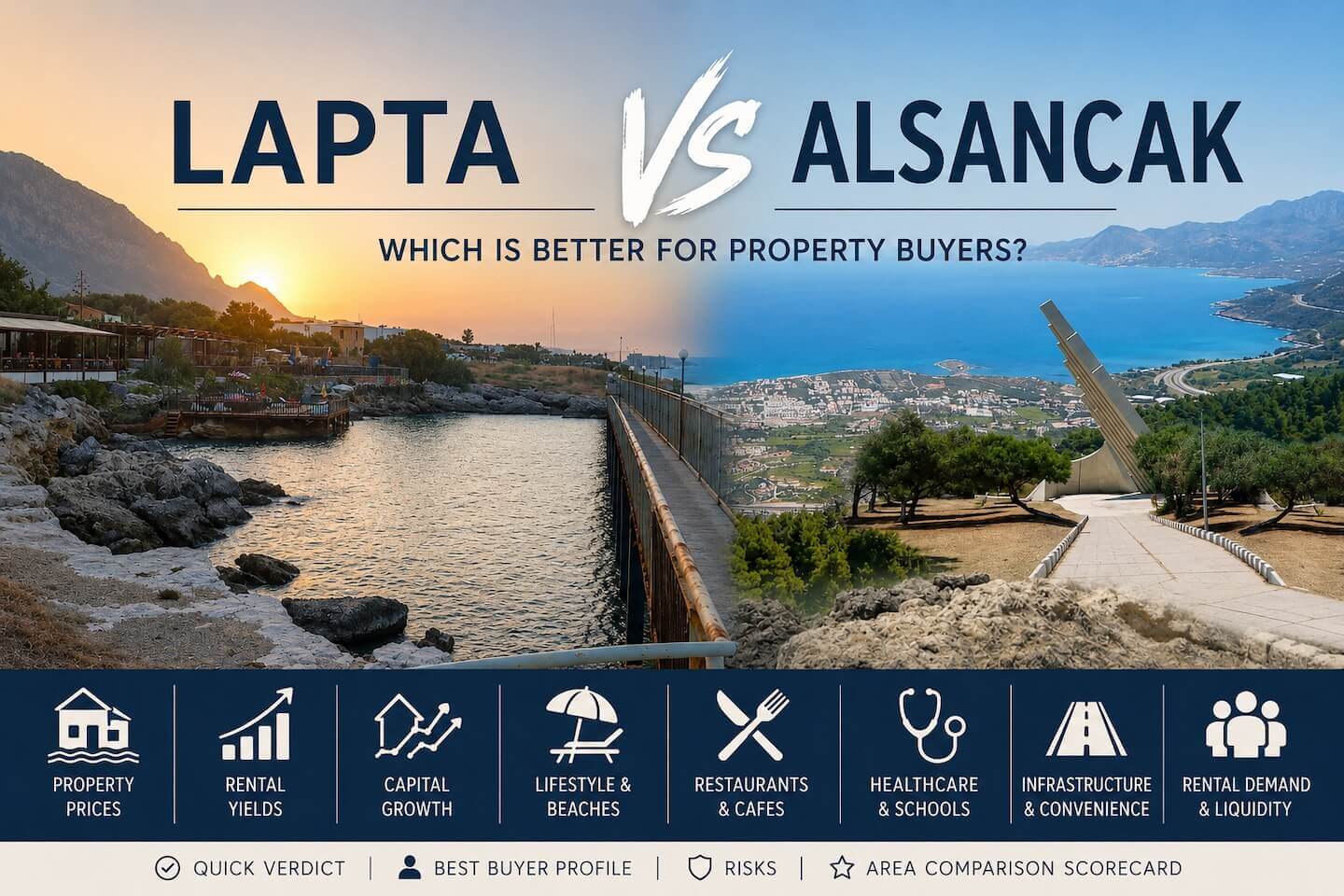 Lapta vs Alsancak - North Cyprus Property